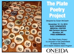 The Plate Poetry Project